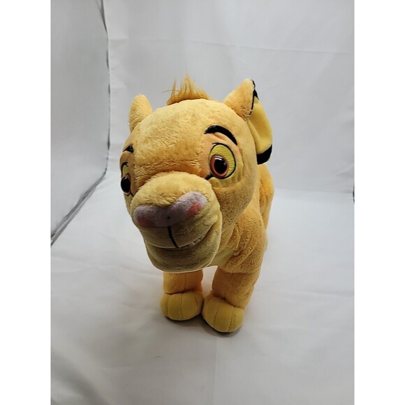 The Lion King Talk And Roar Roaring Simba 12” Tall Plush Tested Works - Picture 3 of 16